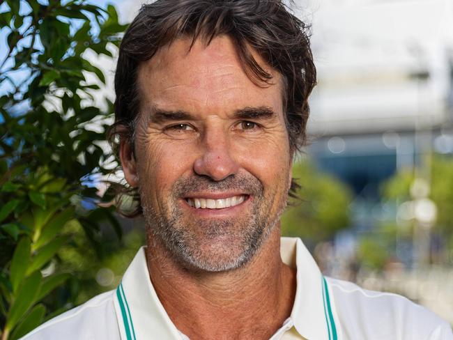 NETWORK SPECIAL.  MUST TALK WITH NETWORK PIC DESK BEFORE PUBLISHING.    PART OF NATIONAL AUSTRALIA DAY WRAP 2025    MELBOURNE, JANUARY 14, 2024: Australian former world No. 1 tennis player Pat Rafter, pictured for an Australia day special. Picture: Mark Stewart