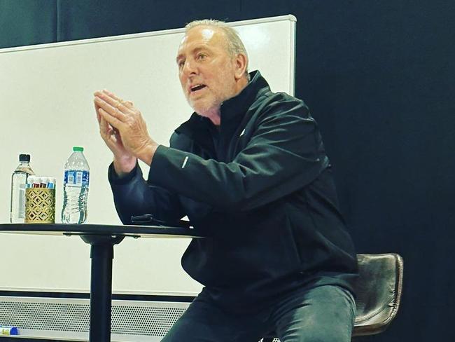 Brian Houston at a Church Unleashed event in Long Island, New York this week. Picture: Instagram