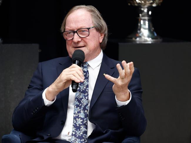 MELBOURNE, AUSTRALIA – NOVEMBER 10: Kevin Sheedy is seen during the Ron Barassi State Memorial Service at the Melbourne Cricket Ground on November 10, 2023 in Melbourne, Australia. (Photo by Michael Willson/AFL Photos via Getty Images)