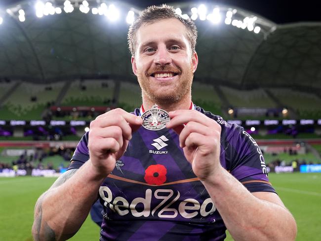 Cameron Munster is showing no signs of slowing down his influence at the Storm. Picture: Daniel Pockett/Getty Images