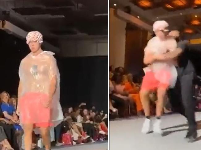 Imposter tackled at NY Fashion Week