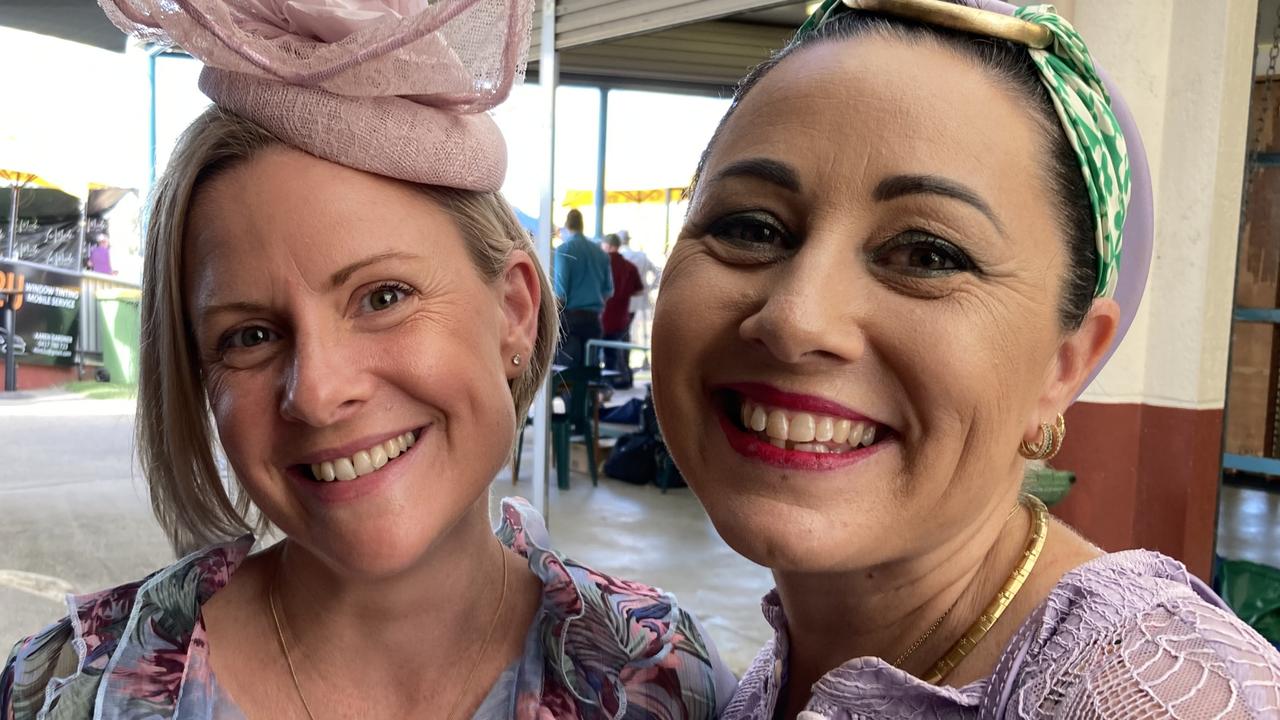 Gympie Race Day, March 4 2023 – Mandy Irvine and Kiki Watt.