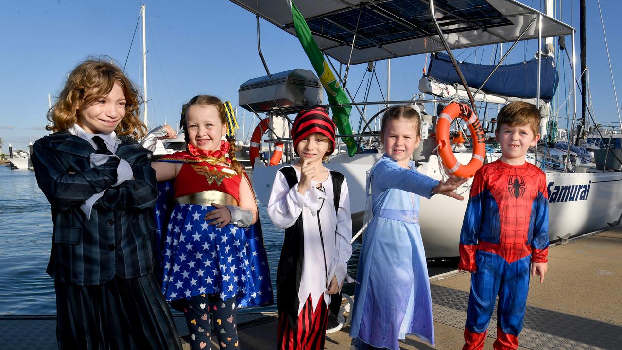 Townsville Heartkids Embark From Breakwater Marina For Superhero 