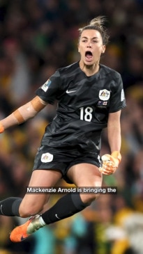 Why Matildas fans can't buy goalkeeper Mackenzie Arnold's jersey