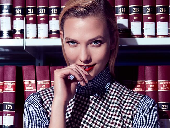 *** STRICTLY EMBARGOED FOR USE BY STELLAR ONLY, FEBRUARY 12, 2017 ISSUE *** KARLIE KLOSS shot on location at the Main Quadrangle exteriors & inside Fisher Library, University of Sydney *** Photographed by Steven Chee *** ONE TIME USE ONLY *** FEES APPLY $$$ *** CAN NOT BE USED BEFORE FEBRUARY 12, 2017 issue of STELLAR ***