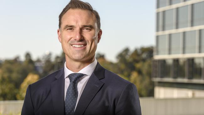 Adelaide Airport managing director Brenton Cox. Picture: Adelaide Airport