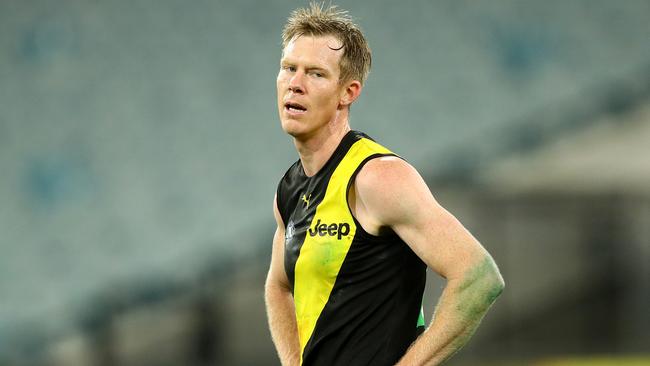 Jack Riewoldt is one of a number of Richmond players out of form. Picture: Getty Images