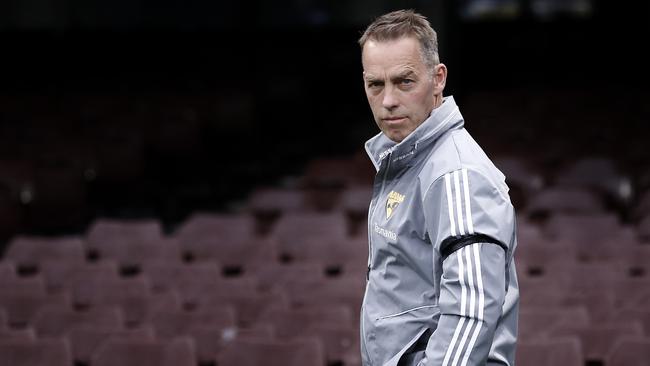 Alastair Clarkson fears for the AFL coaching profession. Picture: Ryan Pierse/AFL Photos/via Getty Images