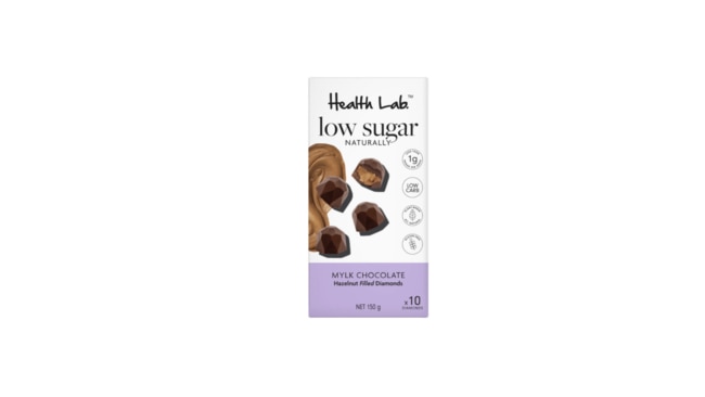 Dairy free Health Lab Mylk Chocolate Variety Pack Filled Diamonds, $9.60, ColesWhy we love itIf you’re someone who goes hunting for a little sweet treat after dinner, add these bite-sized gems to your grocery list. “For those looking for dairy-free milk chocolate, these are a great addition to the snack pile. They’re low in sugar as they use the natural sweetness of monk fruit, plus you get the nutritional goodness of hazelnuts – seriously delicious.”Shop here