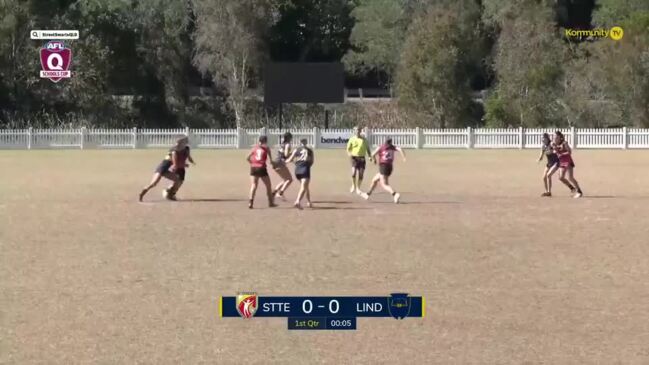 Replay: St Teresa's Catholic v Lindisfarne Anglican (Senior female) - AFLQ Schools Cup SEQ Quarter Finals Day 2