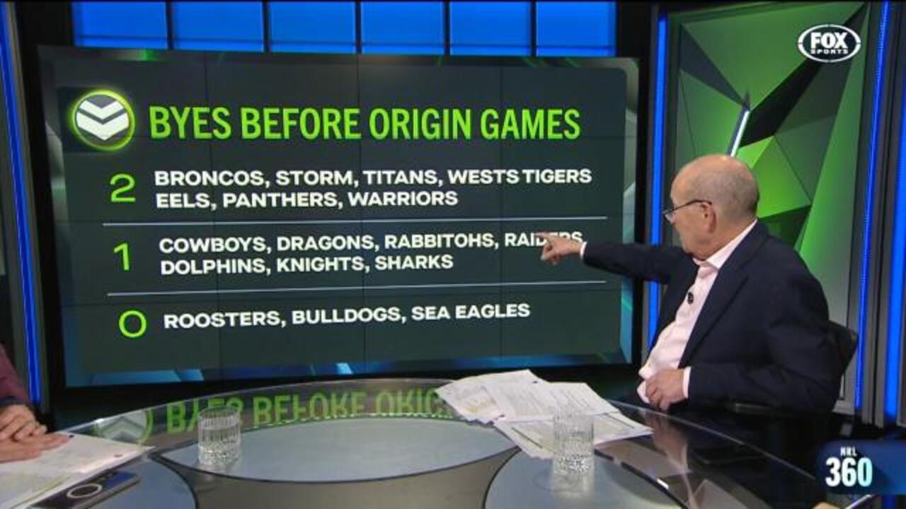 Buzz SLAMS bye schedule during Origin