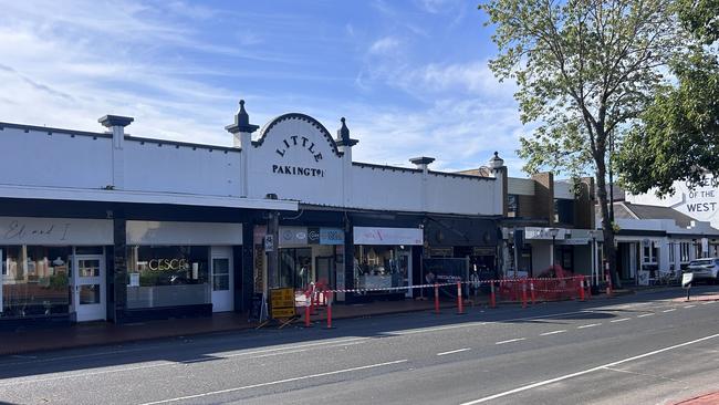 Damage following Geelong’s wild storm.