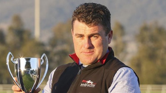 Trainer Scott Singleton is banking on Kimberley Moon being on her best behaviour at Mudgee. Picture: Bradley Photos