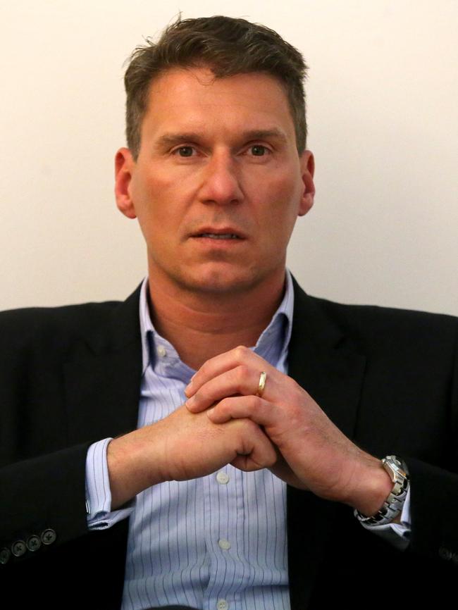 Senator Cory Bernardi is quitting the Liberal Party to start his own. Picture: Ray Strange