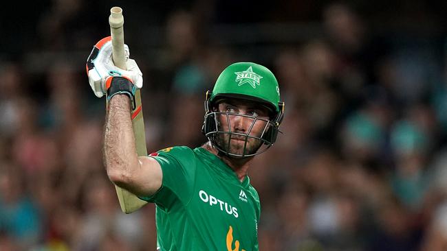 The Stars’ Glenn Maxwell made an impressive return. PictureL Getty Images