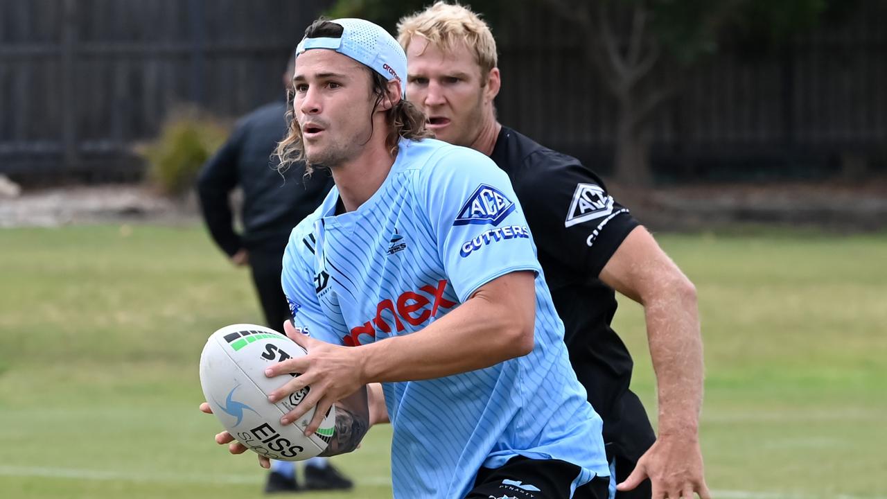 Cronulla Sharks NRL new signing Nicho Hynes adds backline depth. Picture: Grant Trouville/NRL Images