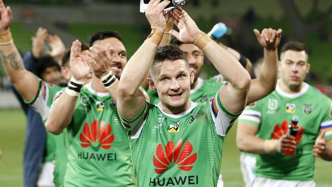 What a season: Jarrod Croker led the Raiders to the brink of greatness in 2019. Picture: Getty