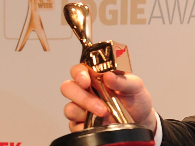 2012 Logies. Hamish Blake, Gold Logie Award winner.
