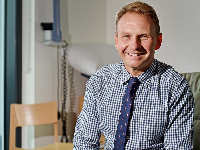 Obstetrician Dr David Jollow at Northern Beaches Hospital at Frenchs Forest. Dr Jollow has rooms at the new Northern Beaches Hospital. Picture: Troy Snook