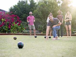 GET ROLLING: Get a group of work colleagues or family members together for a game of bowls. Picture: xavierarnau