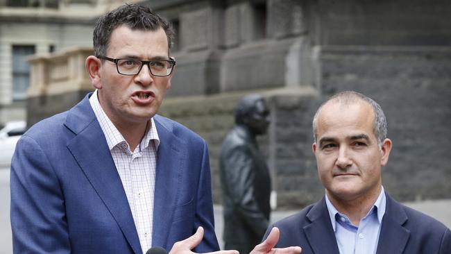 Victorian Premier Daniel Andrews has vowed to hit the ground running. Picture: David Caird