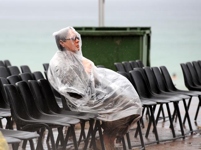 A diehard fan at the Manly Jazz festival in 2008. Picture: Annika Enderborg