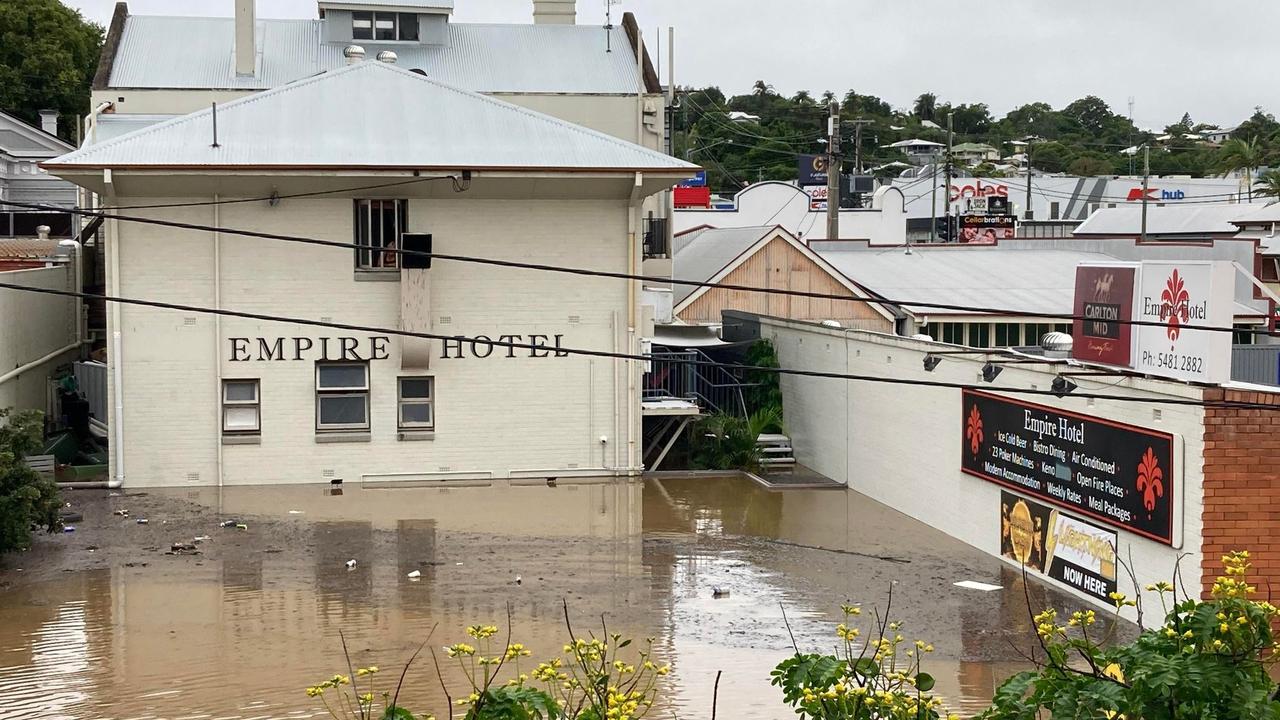 Gympie flood, Mary St, February 26. 2022