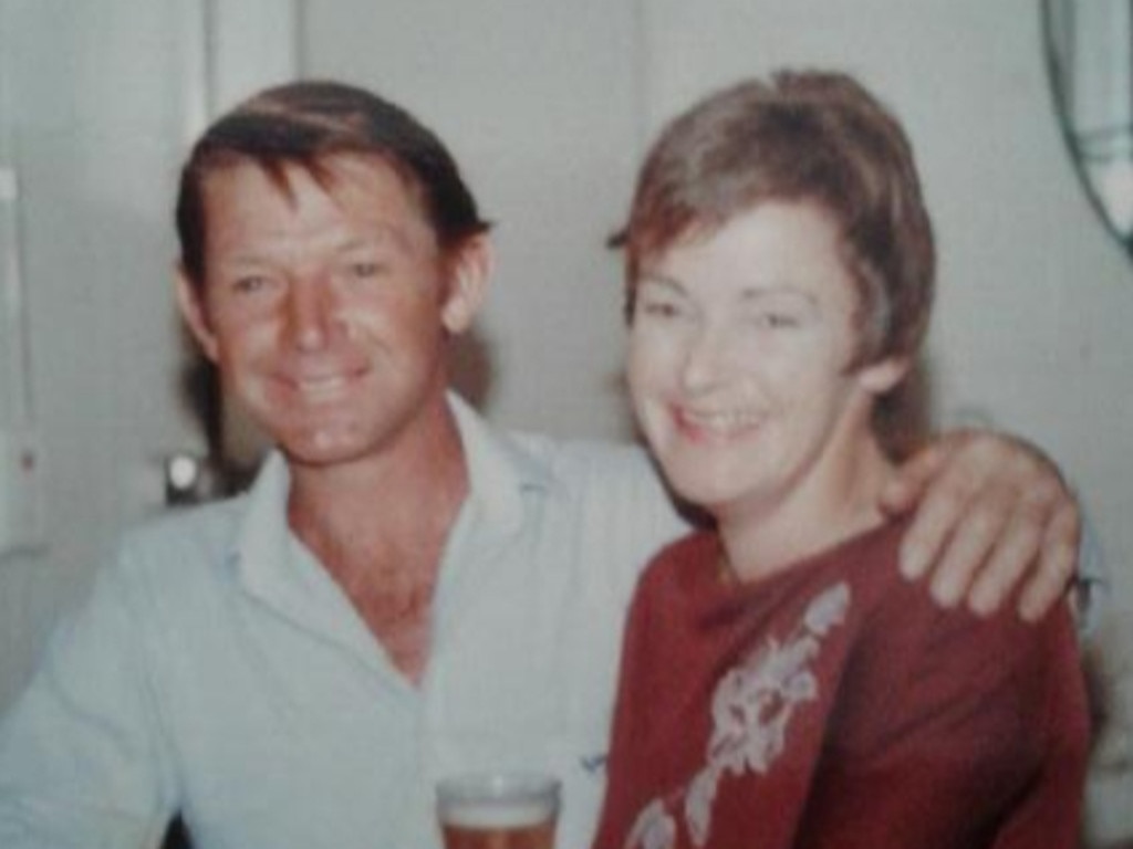 Alan and Gail Nixon were married in 1960 and dedicated half their lives to the Maroochydore Roos AFC. Picture: Contributed