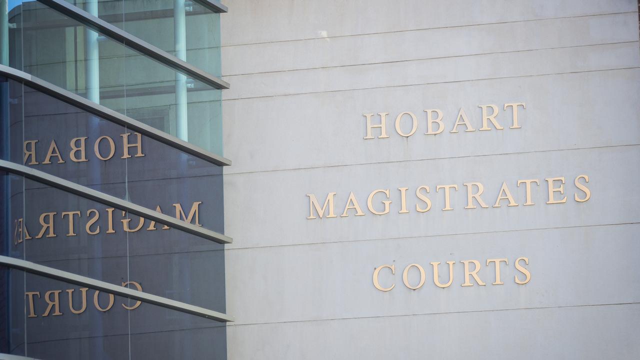 Casey Bryant was sentenced at Hobart Magistrate Court. Picture: NCA NewsWire / Richard Jupe