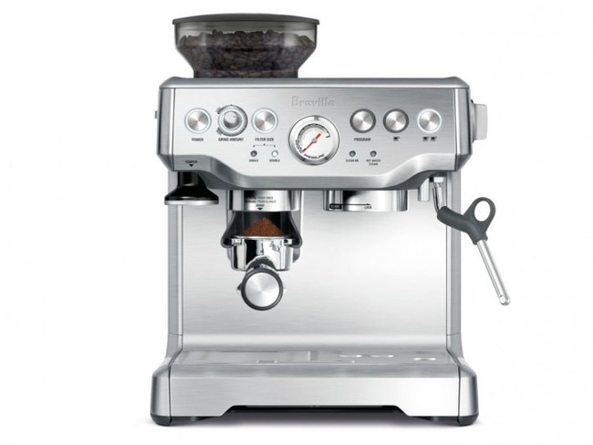Save up to 40 per cent on a Breville coffee machine.