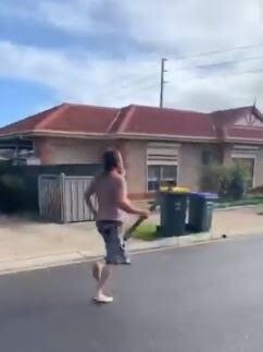 The incident happened in June 2019, attracting worldwide attention. Picture: Nine News