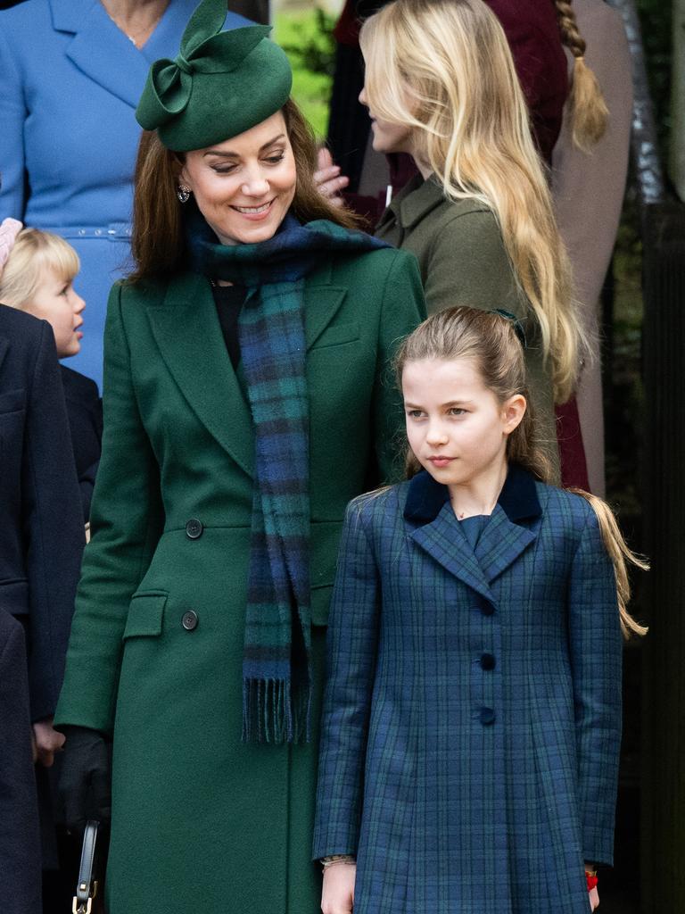 Kate attended church with the royal family on Christmas Day. Picture: Samir Hussein/WireImage