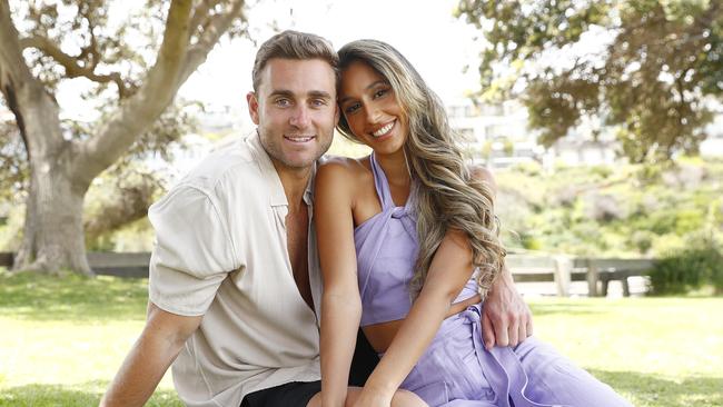 Reality TV couple Josh Moss and Amelia Marni met on Love Island Aust in Spain in 2018 and have defied the reality TV love odds by staying together ever since. Picture: Sam Ruttyn