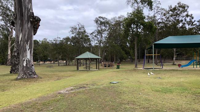 A second playground and barbecue facilities at Abbott Park. Picture: Amanda Robbemond