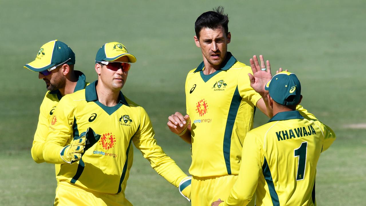 Mitchell Starc returned for Australia from a pec injury on Wednesday. 