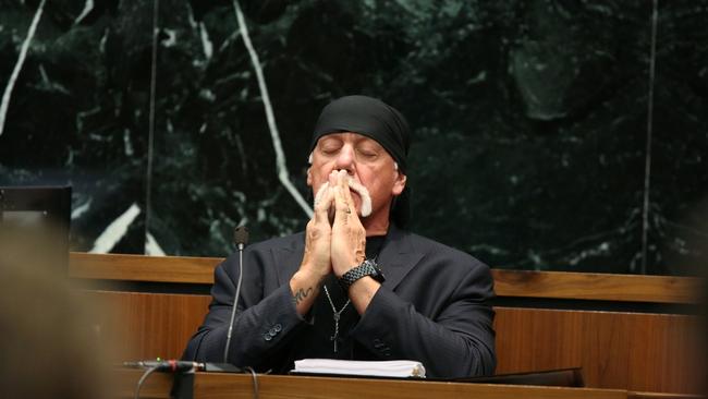 Hulk Hogan, real name Terry Bollea. Picture: John Pendygraft/Getty Images