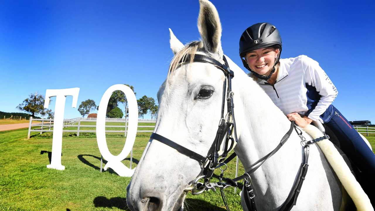 Molly Choice enjoying her weekend out at Imbil for Tom Quilty Gold Cup. Picture: Troy Jegers