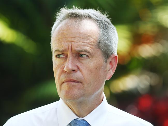 Federal Opposition Leader Bill Shorten has announced Labor Party funding to extend the Bruce Highway to the Cairns Airport. PICTURE: BRENDAN RADKE