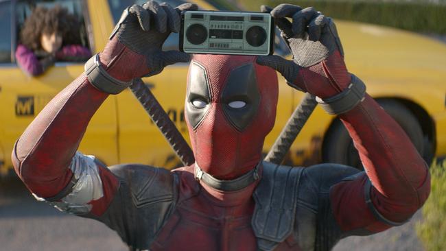 Ryan Reynolds in a scene from Deadpool 2. Picture: AP