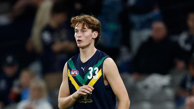 Gippsland Power’s Archer Reid could be a top-30 pick this year. Photo by Michael Willson/AFL Photos via Getty Images