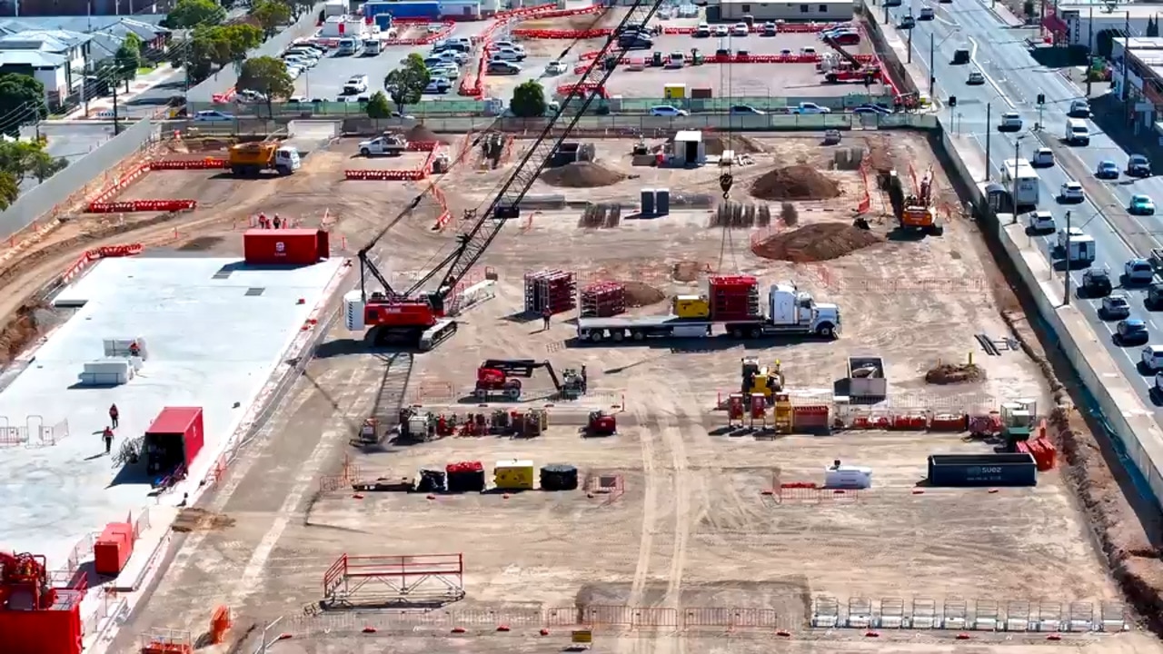 Construction begins for non-stop South Road