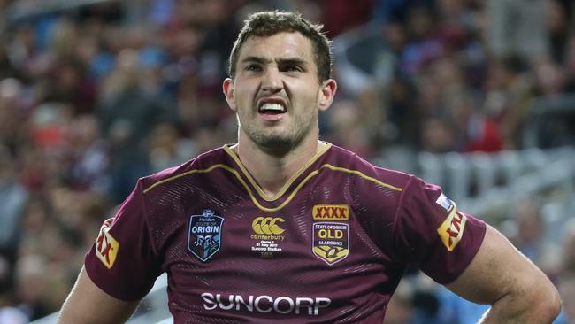 Corey Oates is putting in a strong case for an Origin jersey in 2018. Picture: Annette Dew