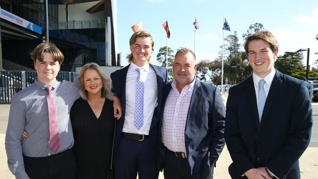 St Joseph’s College 2021 graduation ceremony. Picture: Mike Dugdale