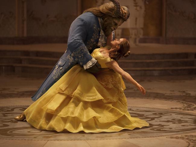 XXXX EMBARGOED until SATURDAY THE 24TH FEB 2017.XXXXXX Emma Watson stars as Belle and Dan Stevens as the Beast in Disney's BEAUTY AND THE BEAST, a live-action adaptation of the studio's animated classic directed by Bill Condon.