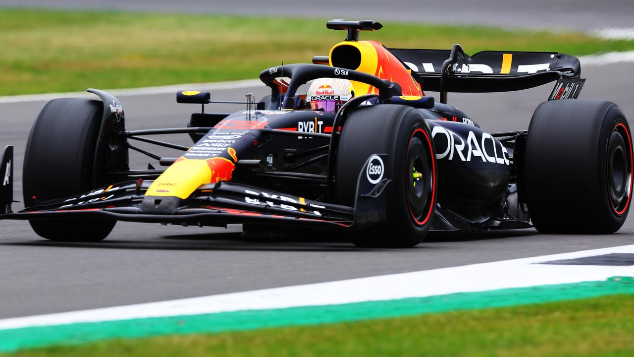 Daniel Ricciardo was on fire at Silverstone. Photo by Mark Thompson/Getty Images.