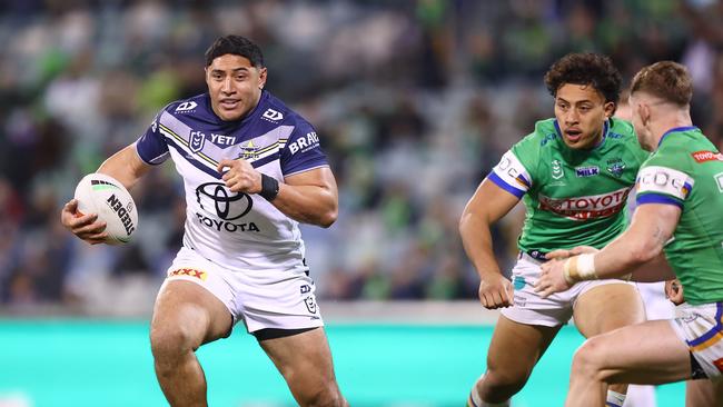 Rampaging Cowboys forward Jason Taumalolo and Tully junior Jake Clifford were both named in the reserves, giving them a small chance of returning from injuries (Photo by Mark Nolan/Getty Images)