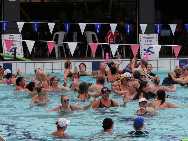 Hornsby Aquatic Centre’s 50m pool will close during winter. Picture: Adam Ward