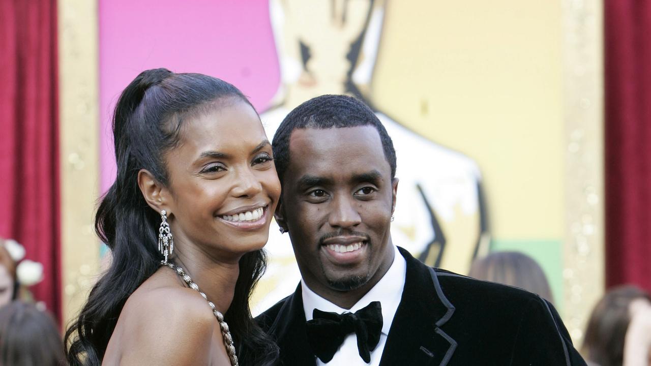 Diddy with his then girlfriend Kim Porter in 2005.