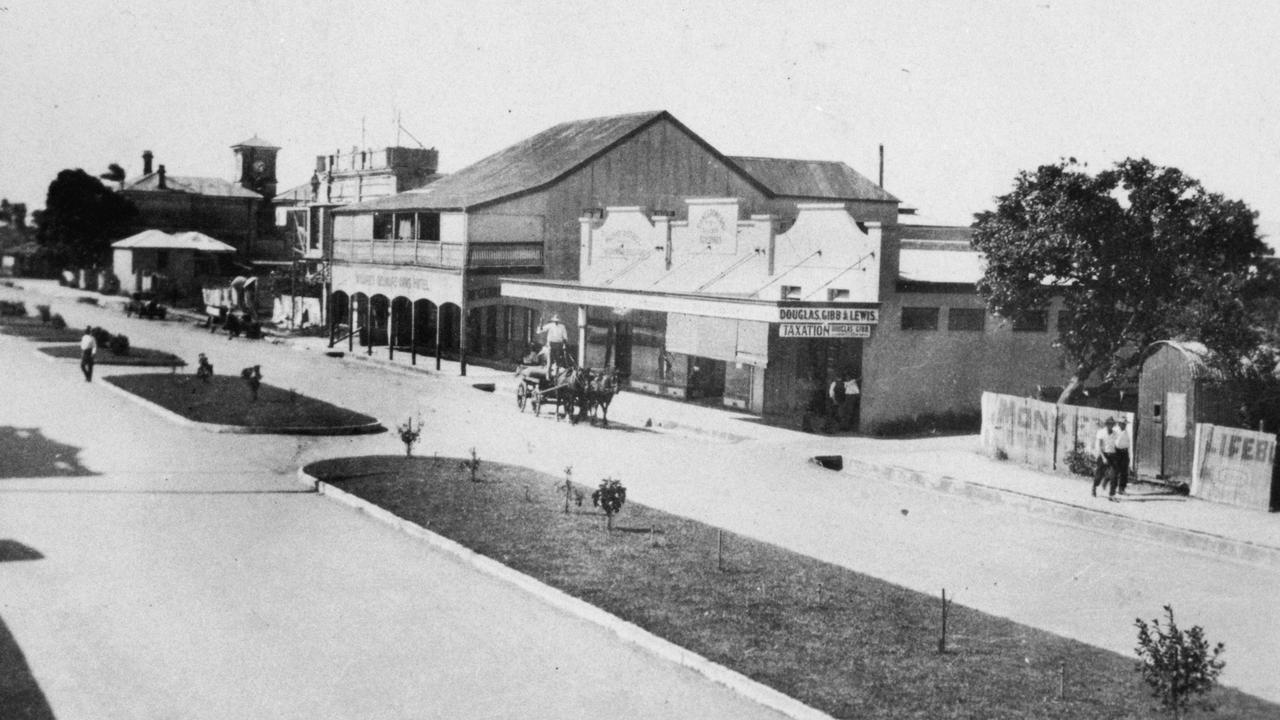 The Belmore Arms Motel at 15 Wood St in Mackay, which later became McGuires Hotel. Picture: Mackay Regional Council