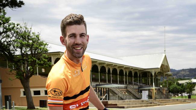 David Parsons will take part in this year's Tour Down Under Challenge Tour event. Pictured at Victoria Park, Adelaide.   Picture: Bianca De Marchi